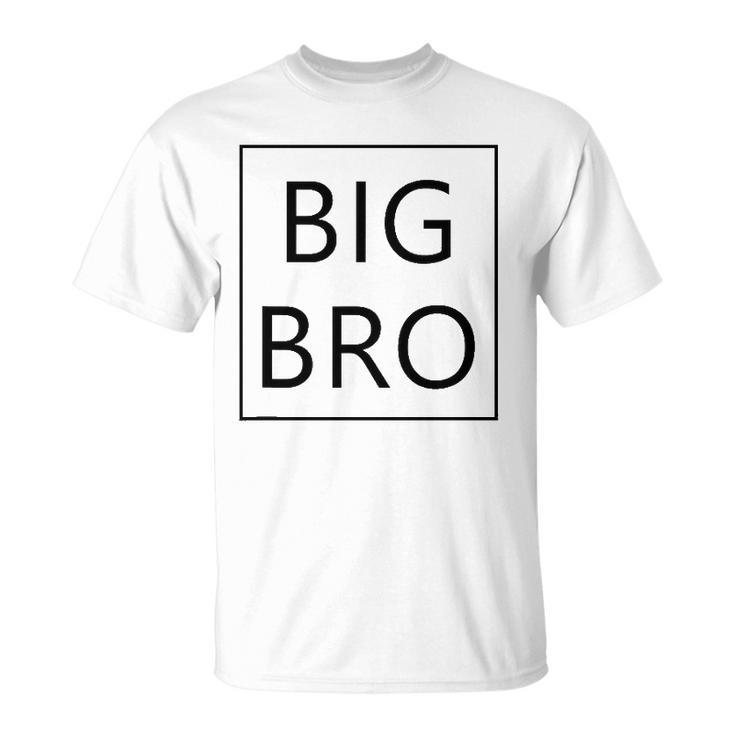 Big Bro Brother Announcement Gifts Dada Mama Family Matching Unisex T-Shirt
