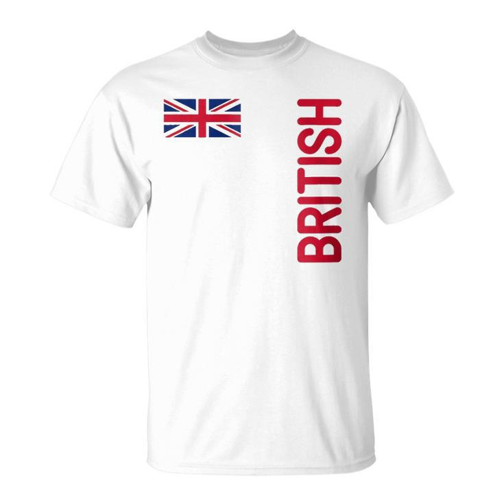 British Flag And The United Kingdom Roots Zip Unisex T-Shirt