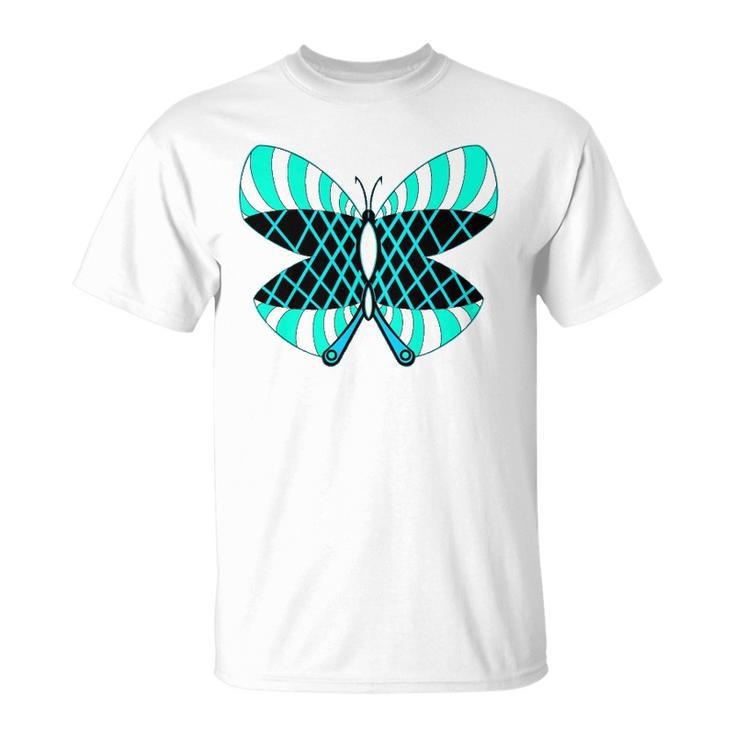 Butterfly Blue Dream Animal Lover Unisex T-Shirt
