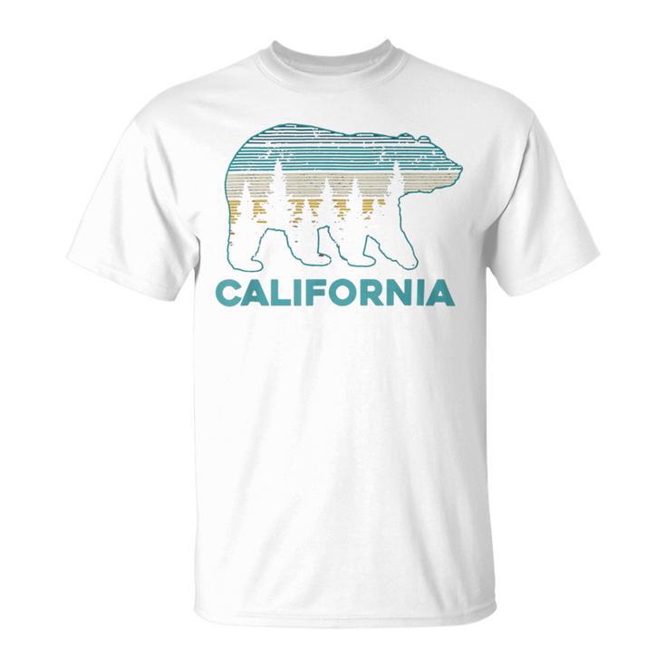 California Bear Vintage Retro Nature Hiking Souvenir  465 Trending Shirt Unisex T-Shirt