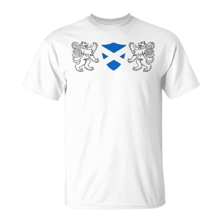 Campbell Scottish Family Clan Scotland Name Lion T Shirt Unisex T-Shirt