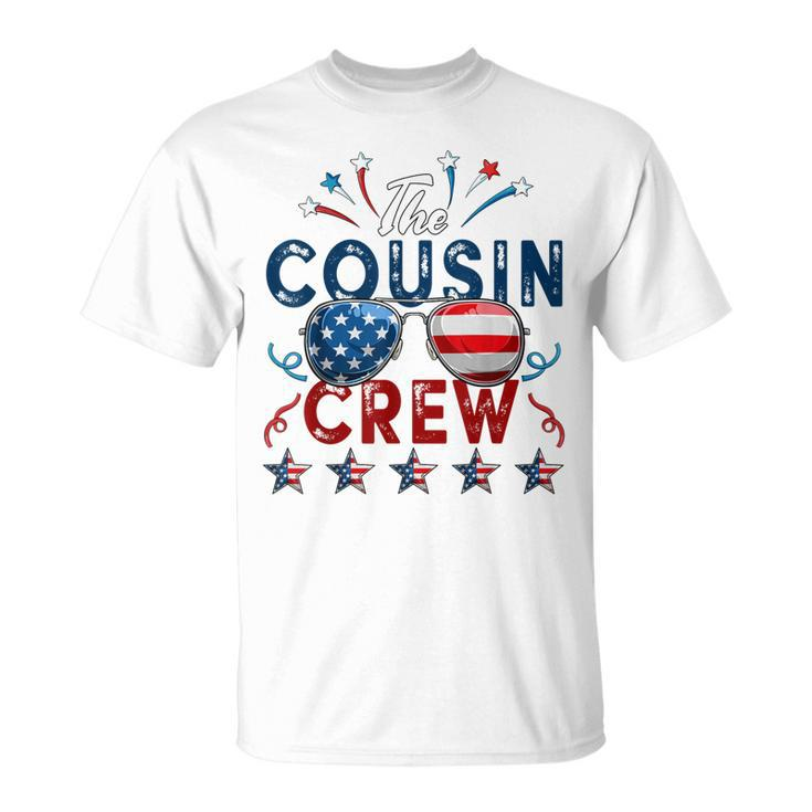 Cousin Crew 4Th Of July Patriotic American Family Matching  V3 Unisex T-Shirt