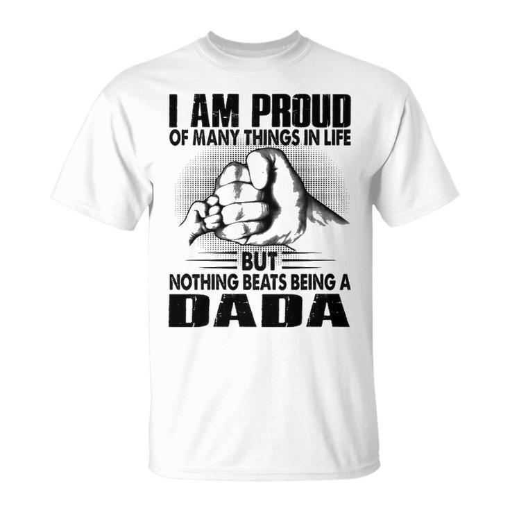 Dada Grandpa Nothing Beats Being A Dada T-Shirt