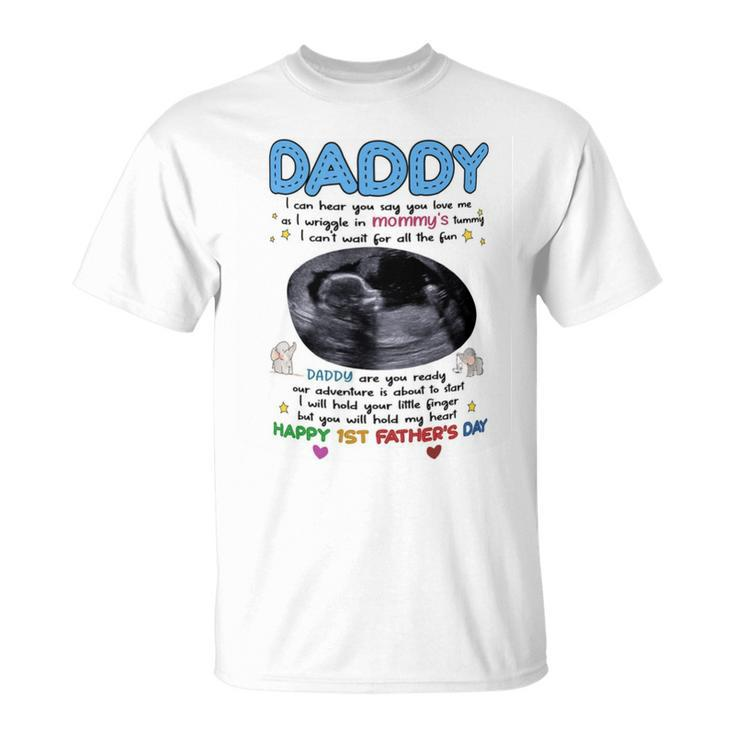 Daddy Happy 1St Fathers Day Dad To Be Mug Unisex T-Shirt