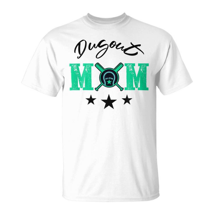 Dugout Mom Unisex T-Shirt