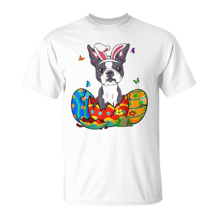 Easter Eggs French Bulldog Bunny Dog Gift Dog Dad Dog Mom Unisex T-Shirt