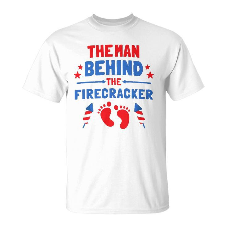 Funny 4Th Of July The Man Behind The Firecracker  Daddy Unisex T-Shirt