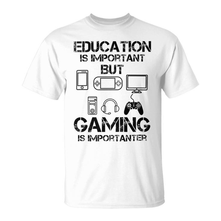 Funny Kids Gaming Unisex T-Shirt