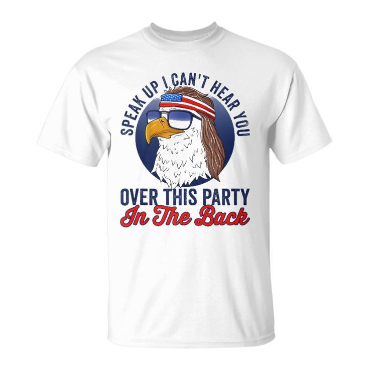 Funny Redneck 4Th Of July American Flag Usa Eagle Mullet Unisex T-Shirt