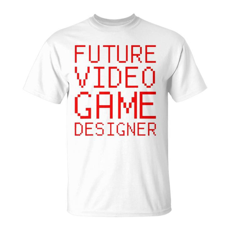 Future Video Game Designer Kids Unisex T-Shirt