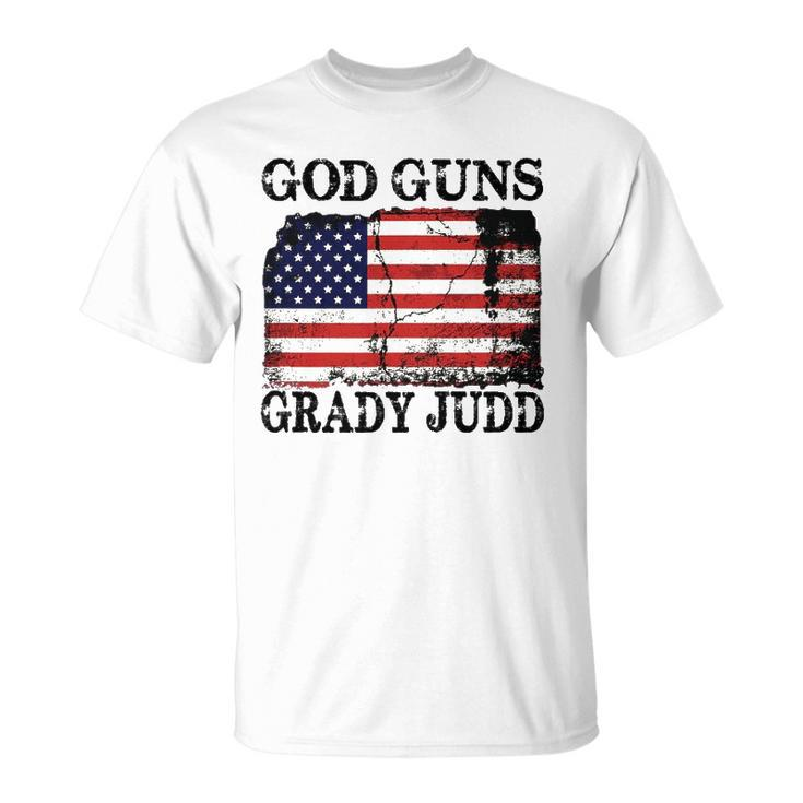 God Guns Grady Judd American Flag Unisex T-Shirt