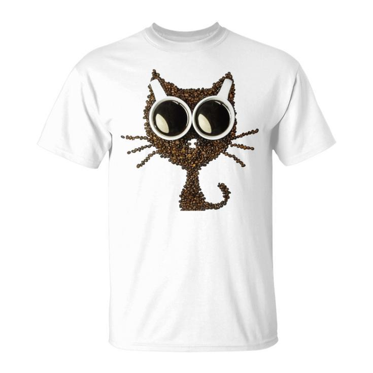 Good Days Start With Coffee And Cat  Unisex T-Shirt