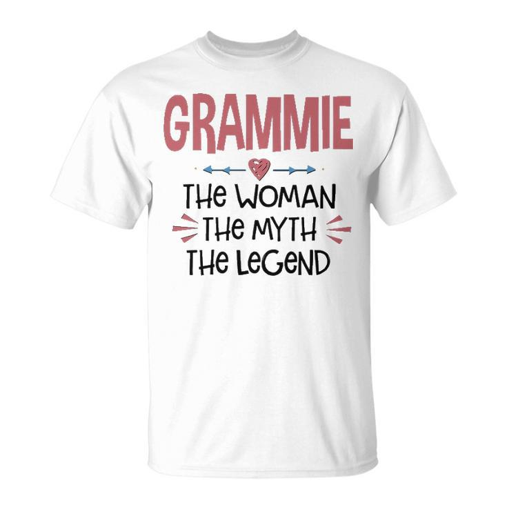 Grammie Grandma Grammie The Woman The Myth The Legend T-Shirt