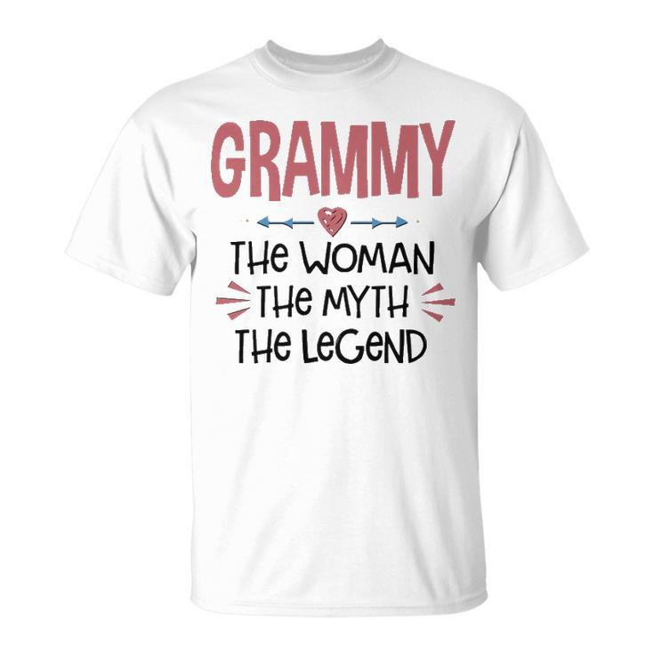Grammy Grandma Grammy The Woman The Myth The Legend T-Shirt