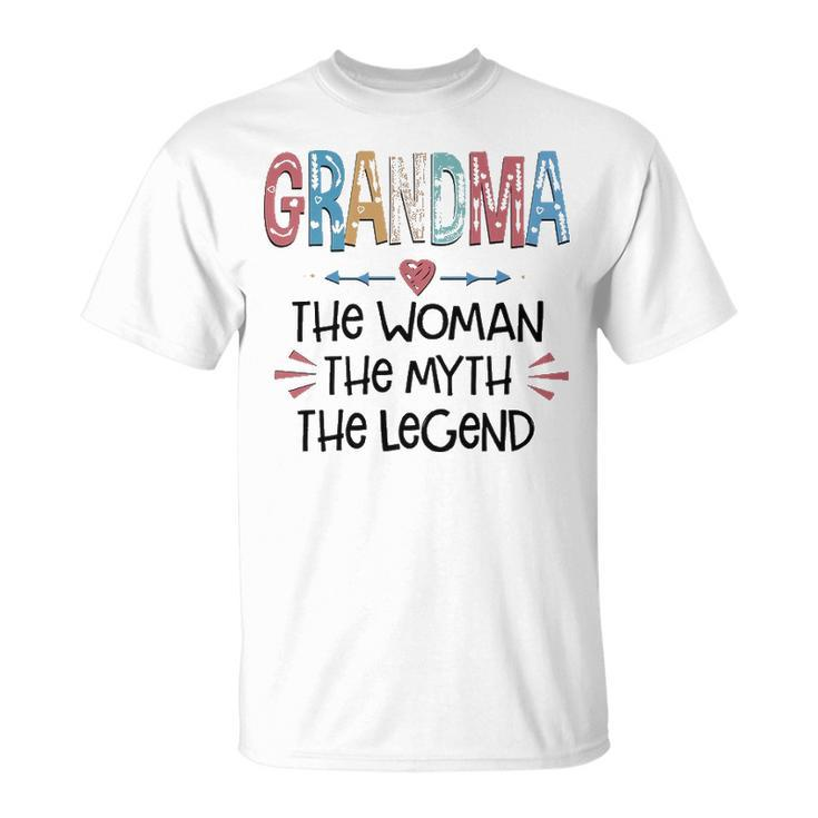 Grandma Grandma The Woman The Myth The Legend T-Shirt