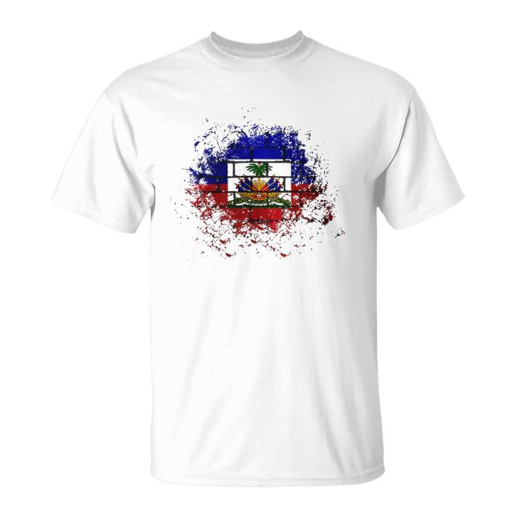 Haiti Haitian Flag Day Proud Country Love Ayiti Unisex T-Shirt