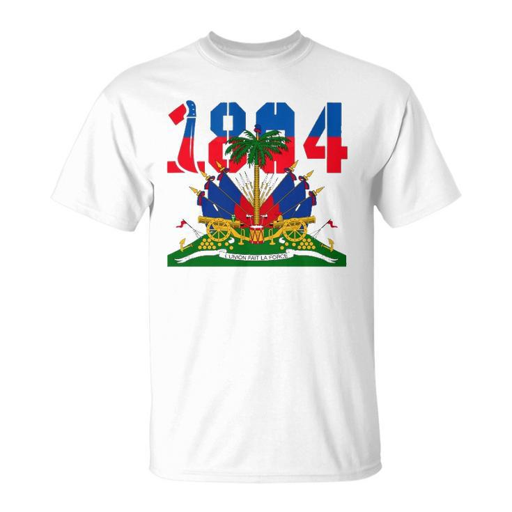 Haitian Revolution 1804 Flag Day Zip Unisex T-Shirt