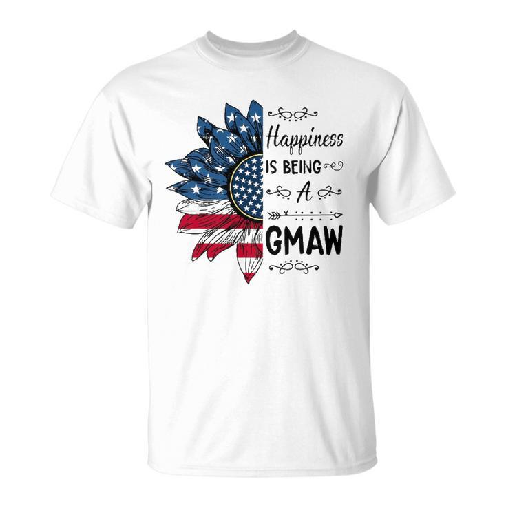 Happiness Is Being A Gmaw Sunflower 4Th Of July Unisex T-Shirt