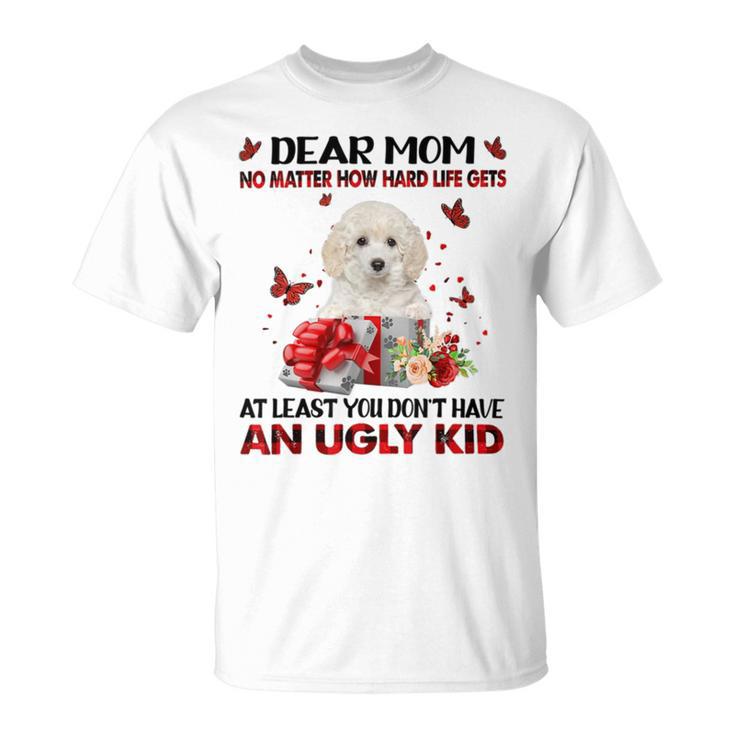 Happy Mothers Day Dog Mom Dog Mother Dear Mom Proud Mom Mama Grandma V2 Unisex T-Shirt