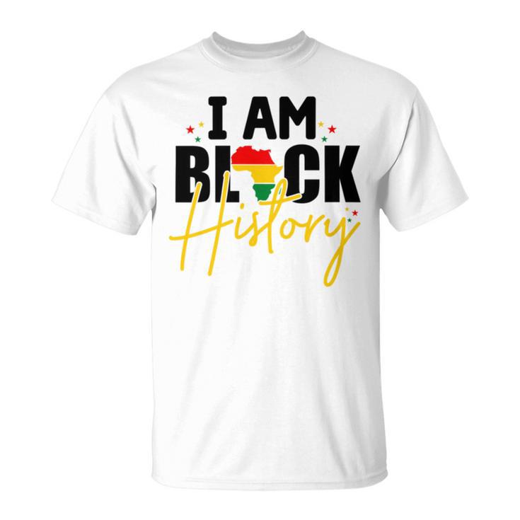 I Am Black History V2 Unisex T-Shirt