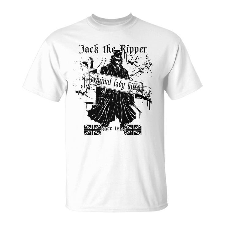 Jack The Ripper Original Lady Killer Classic True Crime Unisex T-Shirt