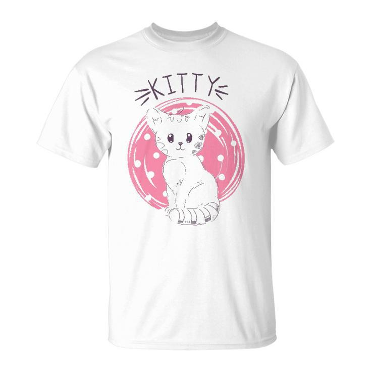 Kids Cat Kitten Kitty Girl Unisex T-Shirt