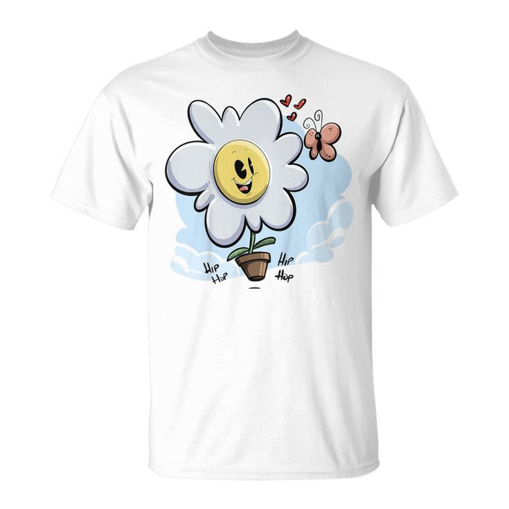 Kids Sunflower Butterfly Sunshine  Unisex T-Shirt
