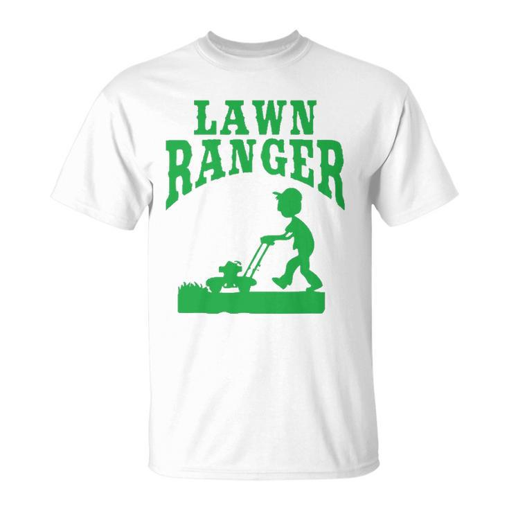 Lawn Ranger Funny Landscaping Gardener Unisex T-Shirt