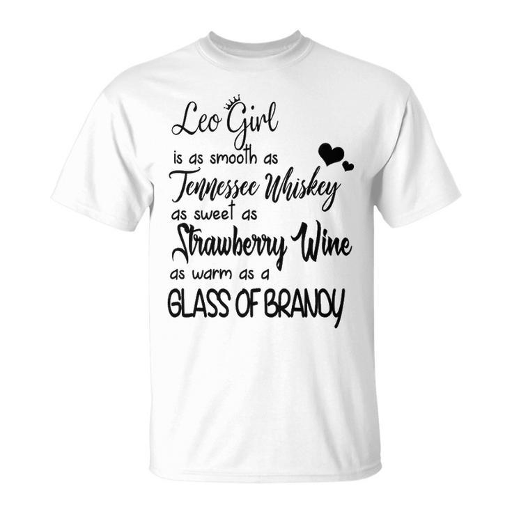Leo Girl Is As Sweet As Strawberry Unisex T-Shirt