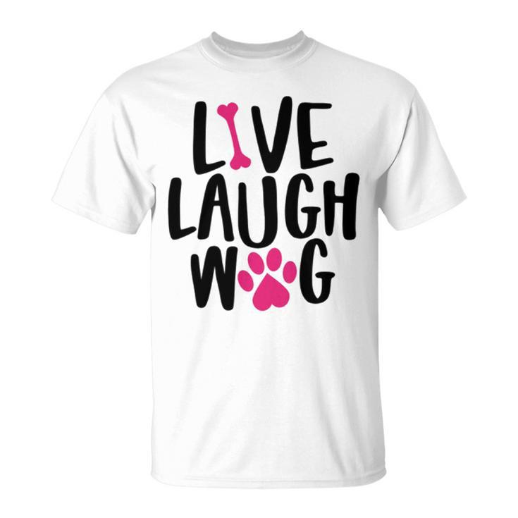 Live Laugh Bark 9 Trending Shirt Unisex T-Shirt