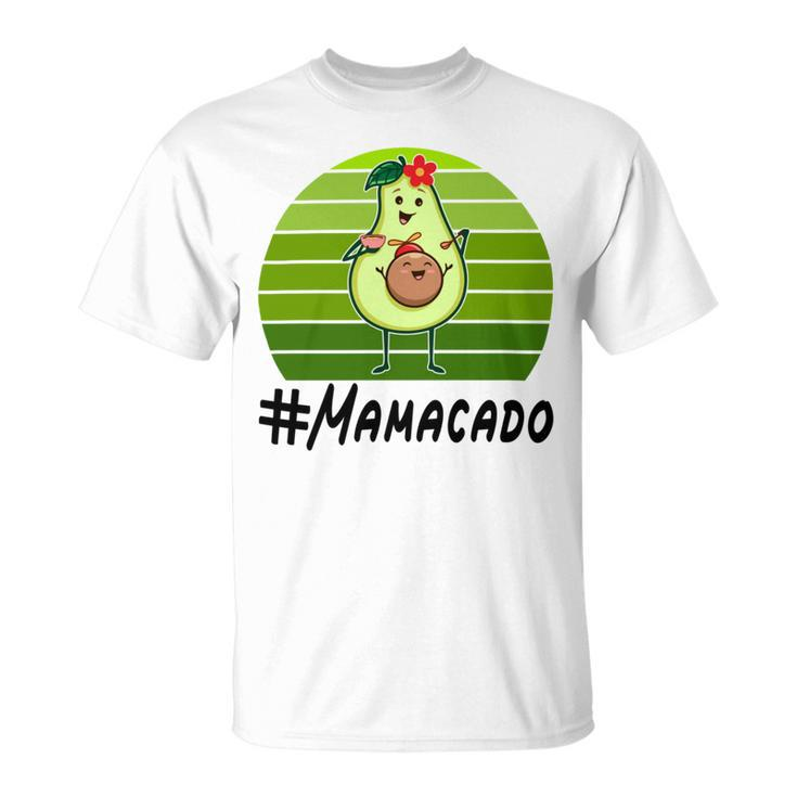 Mamacado   Funny Avocado  Vegan Gift Unisex T-Shirt