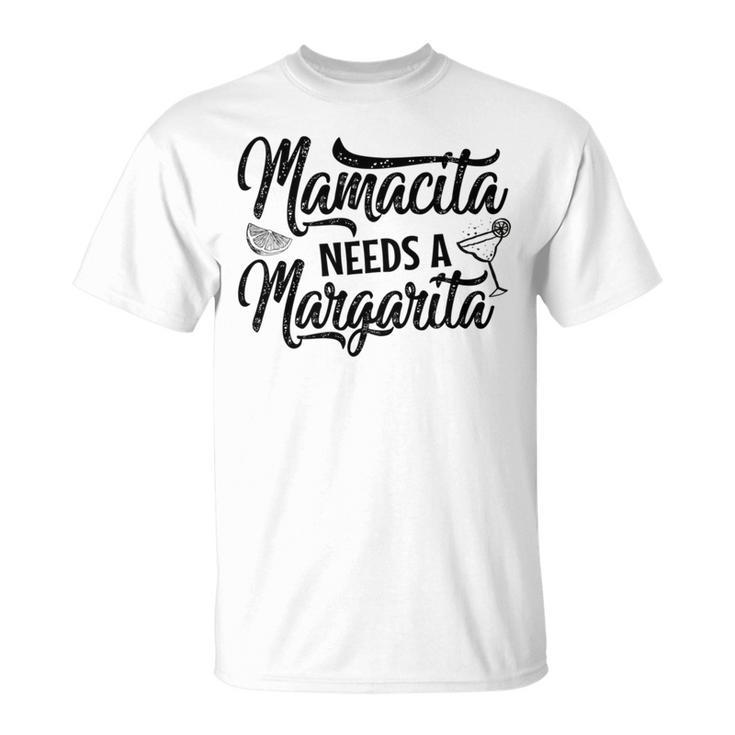 Mamacita Needs A Margarita Funny Cinco De Mayo Mom Gift Unisex T-Shirt
