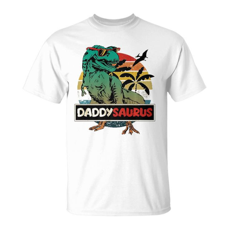 Matching Family Daddysaurusrex Fathers Day Dad Unisex T-Shirt