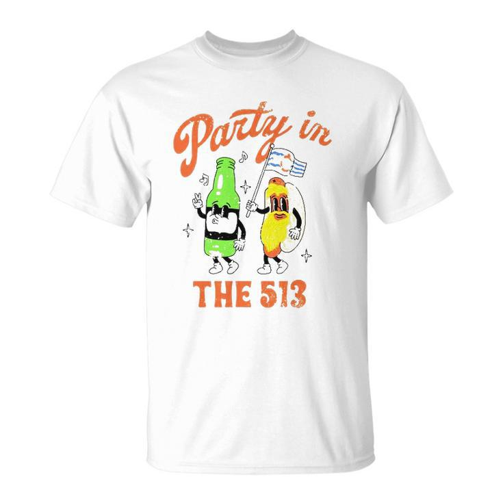 Party In The 513 Baseball Player Unisex T-Shirt