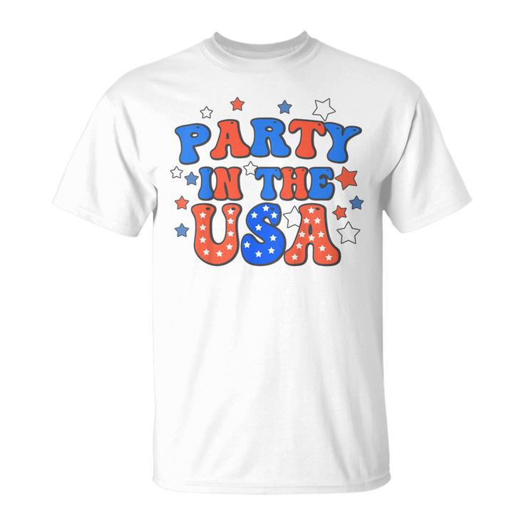 Party In The Usa 4Th Of July Independence Day  Unisex T-Shirt