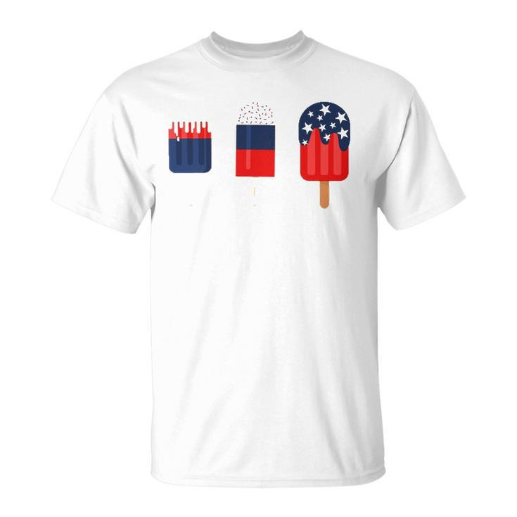 Patriotic S For Women 4Th Of July S Women Popsicle Unisex T-Shirt