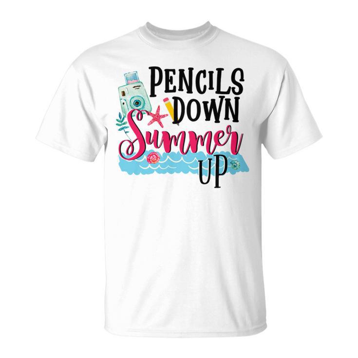 Pencils Down Summer Up Unisex T-Shirt