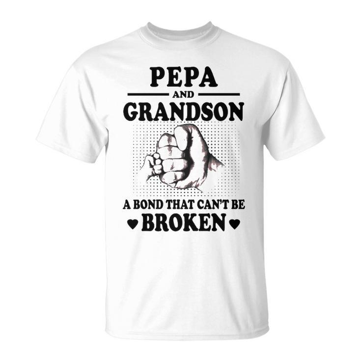 Pepa Grandpa Pepa And Grandson A Bond That Cant Be Broken T-Shirt