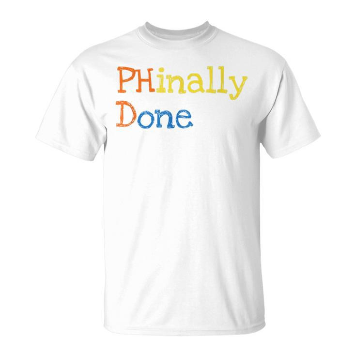 Phinally Done Unisex T-Shirt