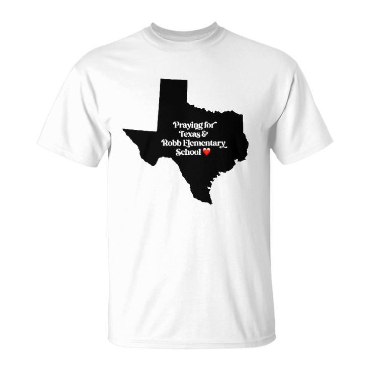 Praying For Texas Robb Elementary School End Gun Violence Unisex T-Shirt