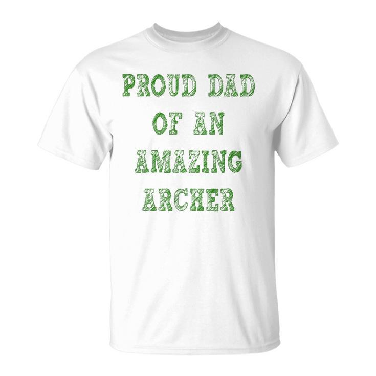 Proud Dad Of An Amazing Archer School Pride T-shirt