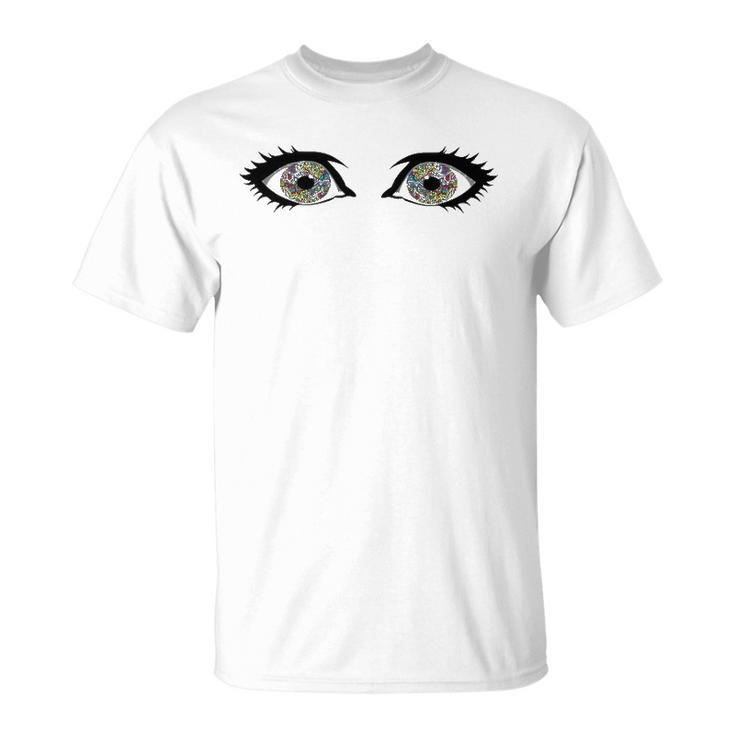Psychedelic Eyeball Trippy Eyes  Unisex T-Shirt