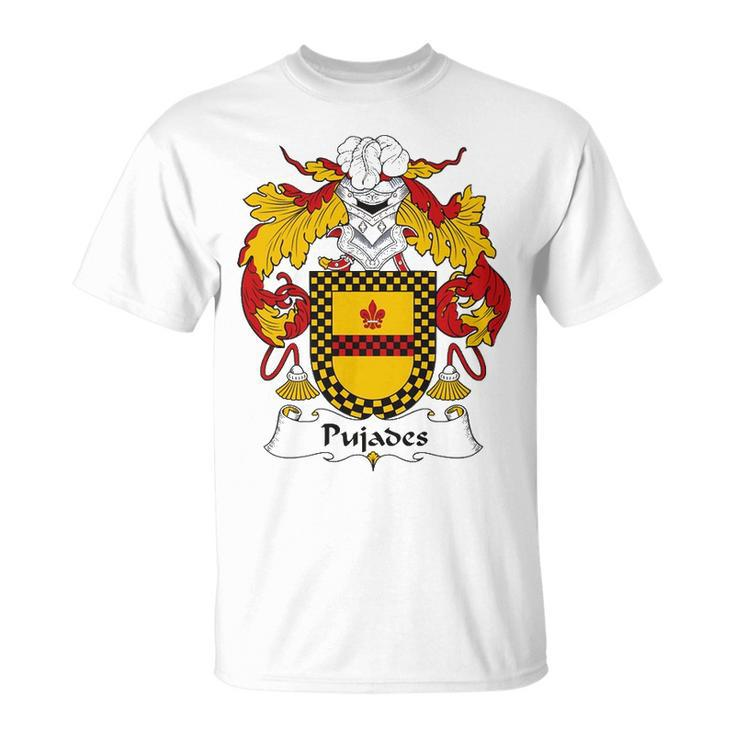 Pujades Coat Of Arms Family Crest Shirt Essential T Shirt T-Shirt
