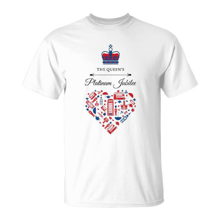 Queens Jubilee Queen Elizabeth Queen Crown Unisex T-Shirt