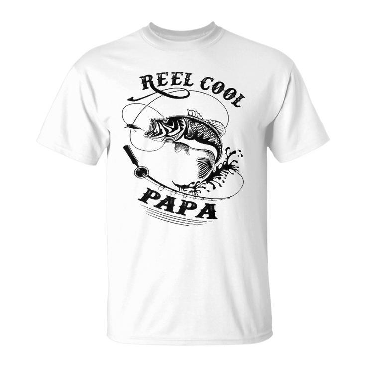Reel Cool Papa Tee  - Cool Fisherman Gift Tee Unisex T-Shirt
