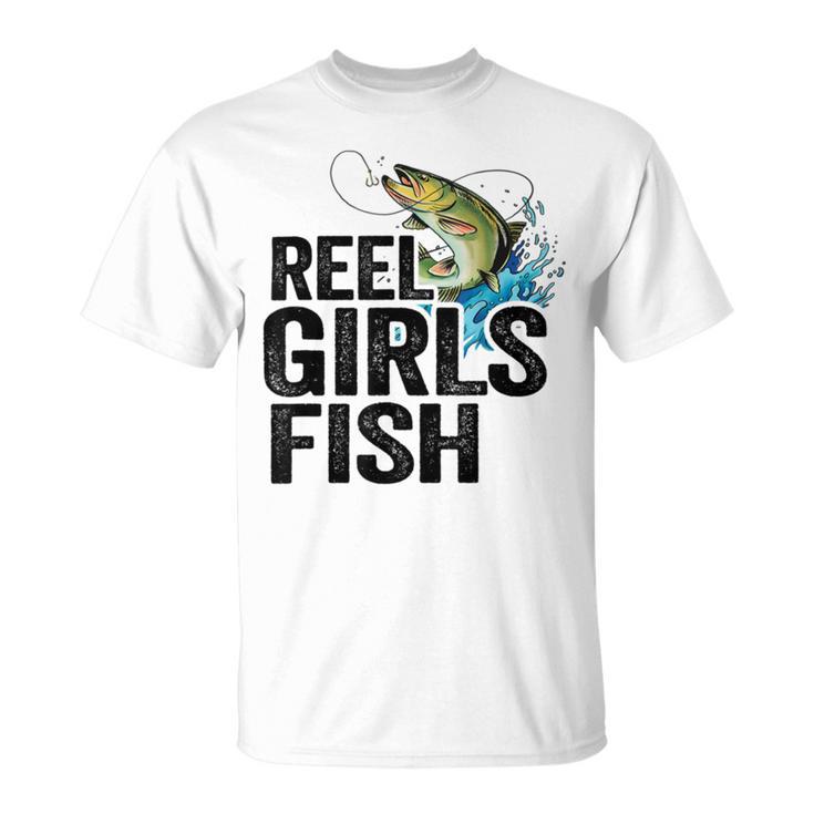 Reel Girl Fish Unisex T-Shirt