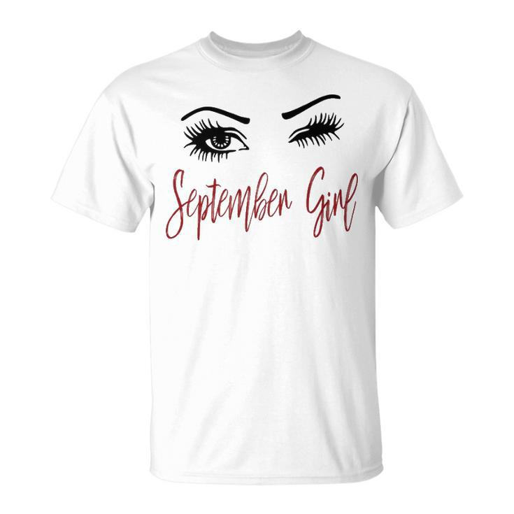 September Girl September Girl Wink Eyes T-Shirt