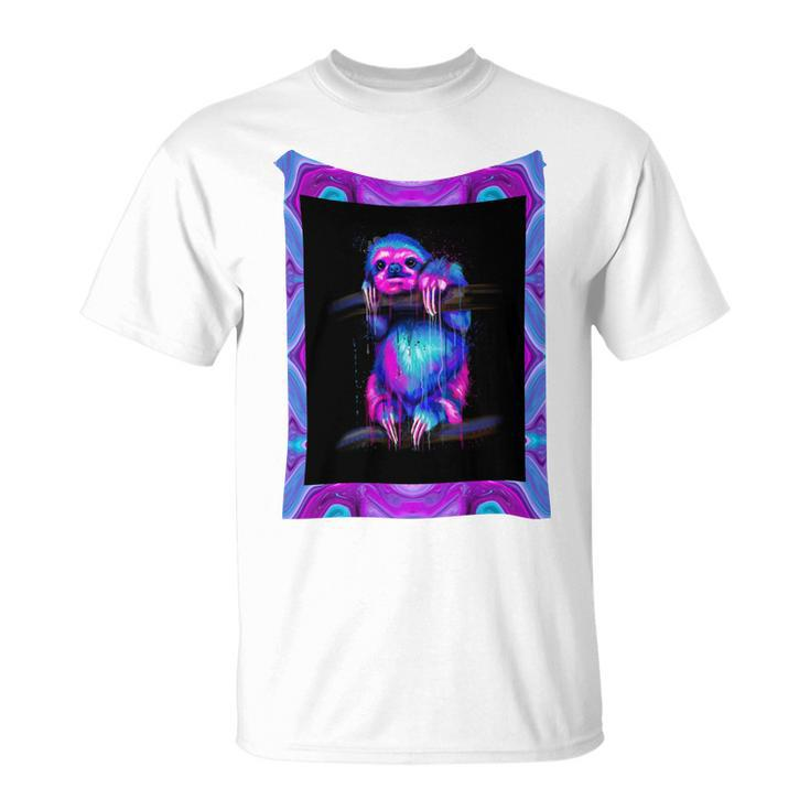 Sloth Watercolor Unisex T-Shirt
