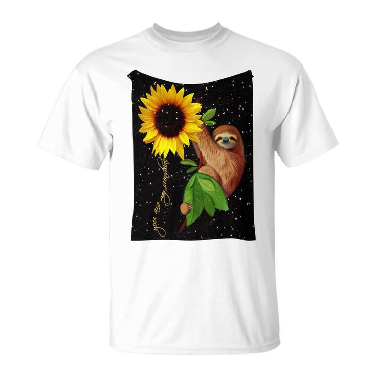 Sloth - You Are My Sunshine Unisex T-Shirt