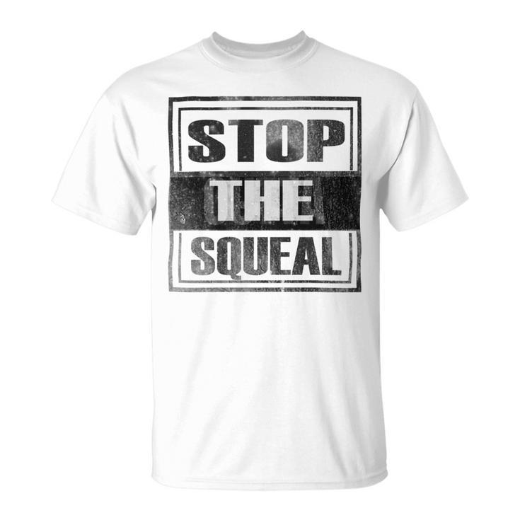 Stop The Squeal - Trump Lost Get On With Running The Country Unisex T-Shirt